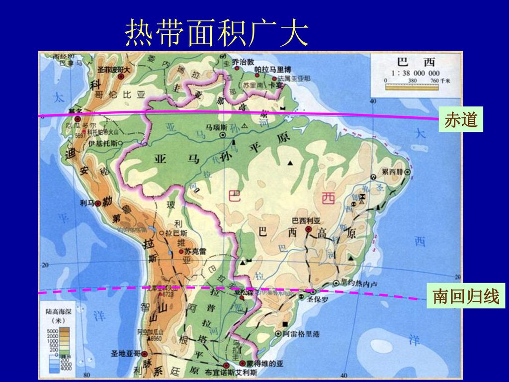 在世界巴西气候巴西的气候巴西气候分布图巴西地形巴西地理位置美洲